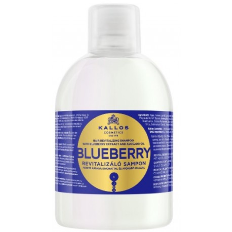 Kallos Blueberry šampūns 1000 ml.