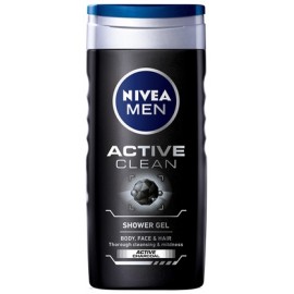 Nivea Men Active Clean dušas želeja vīriešiem 250 ml.