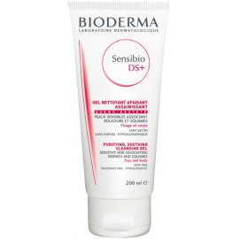 BIODERMA Sensibio DS+ очищающий гель для чувствительной/покрасневшей/шелушащейся кожи 200 мл.