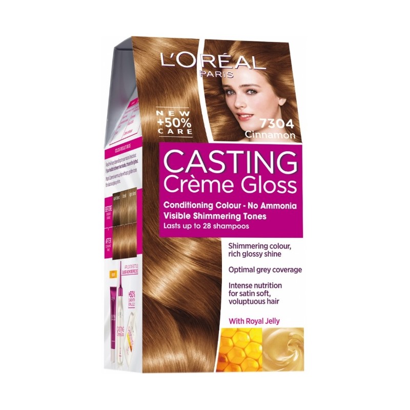 L'oreal paris краска для волос casting creme gloss оттенок 8034 медовая нуга