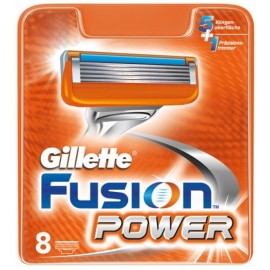 Gillette Fusion Power skuvekļa kasetes