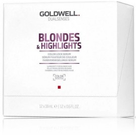 Goldwell Dualsenses Blondes Highlights Lock Serum serums gaišiem matiem 12x18 ml.