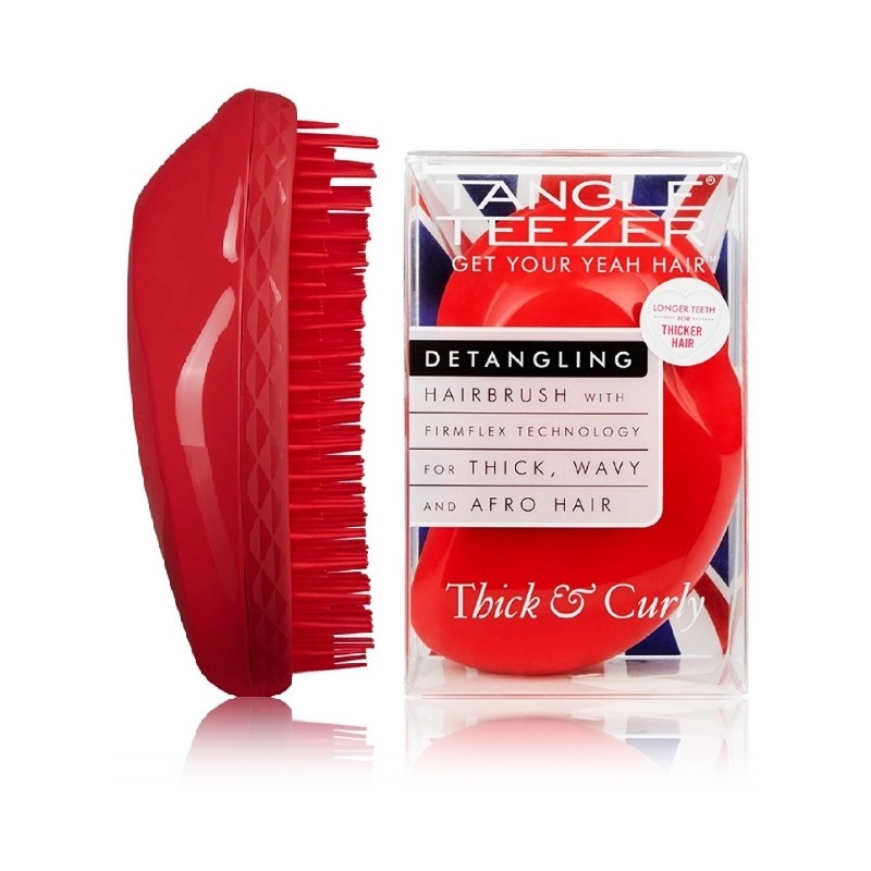 Tangle Teezer The Original Thick & Curly ķemme Salsa Red
