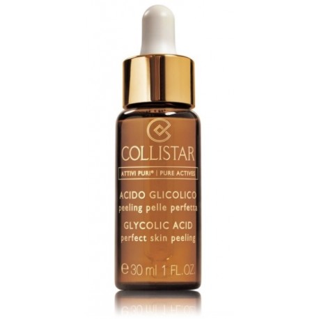 COLLISTAR Pure Actives Glycolic Acid Perfect Skin Peeling скраб сыворотка 30 мл.