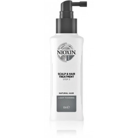 Nioxin System 1 Natural Hair Light Thinning intensīvas iedarbības līdzeklis 100 ml.