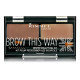 Набор для бровей Rimmel Brow This Way 2.4 г. Цвет Dark Brown (воск для бровей + тени + кисти)