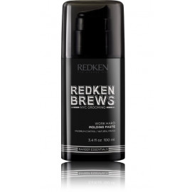 Redken Brews Work Hard Molding Paste stipras fiksācijas matu ieveidošanas pasta