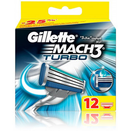 Gillette Mach3 Turbo skuvekļa galviņas