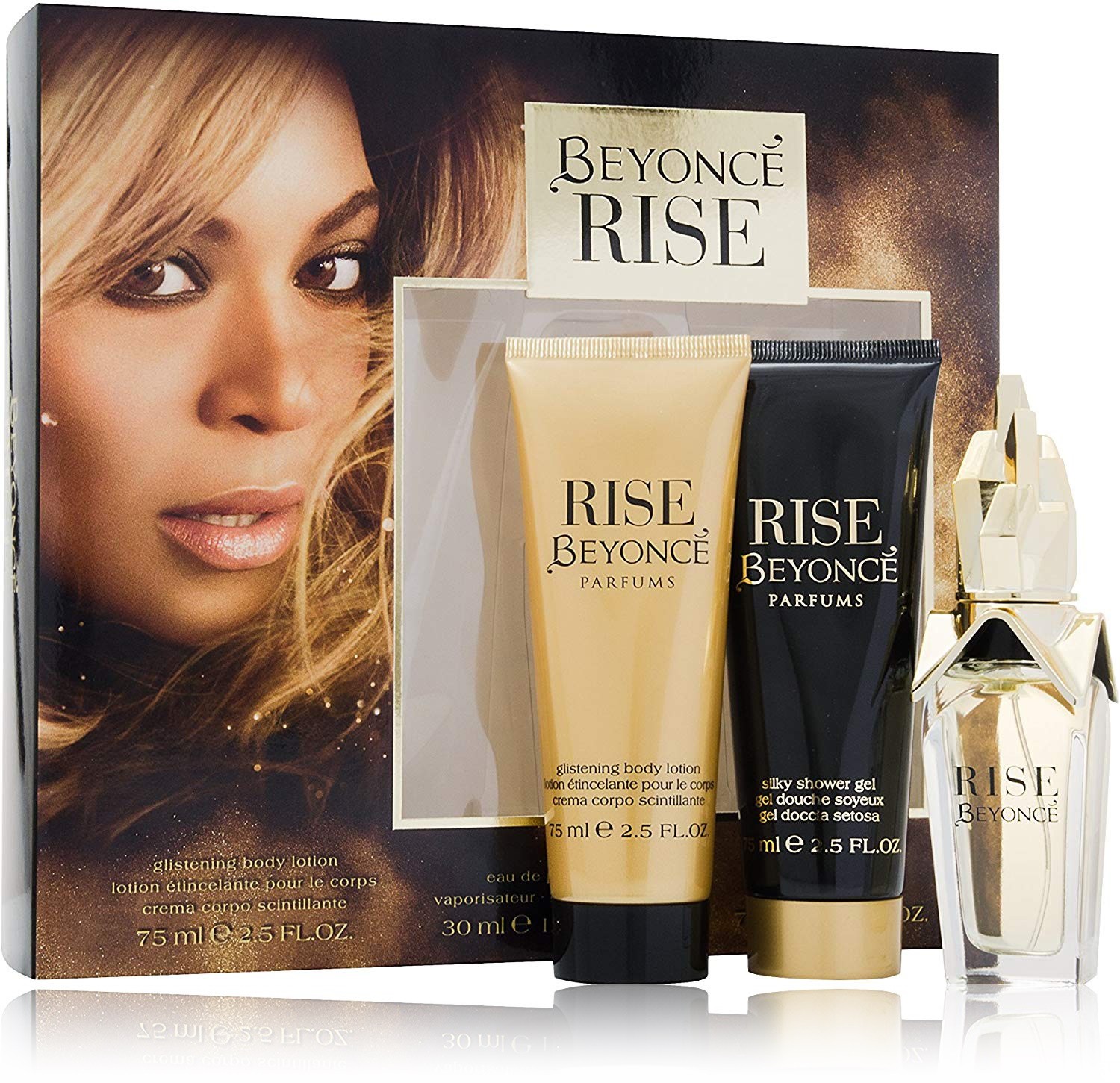 Beyonce Rise Rinkinys Moterims 30 Ml Edp Losjonas Duso Gelis