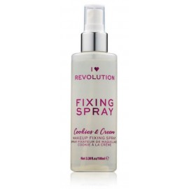 Makeup Revolution I Heart Revolution Fixing Spray Cookies & Cream Фиксатор макияжа 100 ml.