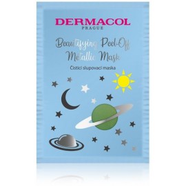 Dermacol Beautifying Peel-off Metallic Mask маска-пленка для сияния кожи лица