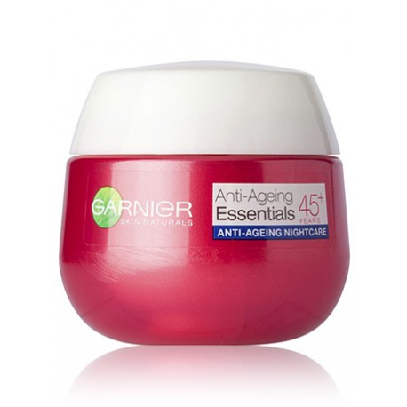 Garnier Essentials 45+ Anti-Aging Night Care atjaunojošs nakts krēms 50 ml.